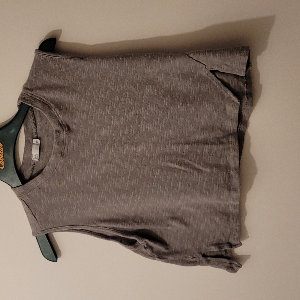 🐀 Gray crop top Sz XS Michelle